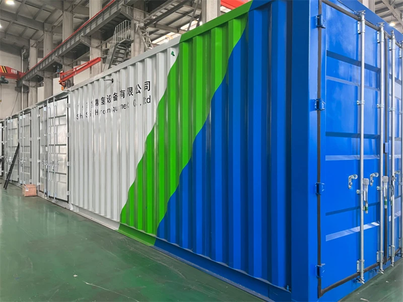 Containeriseret grøn brintproduktion