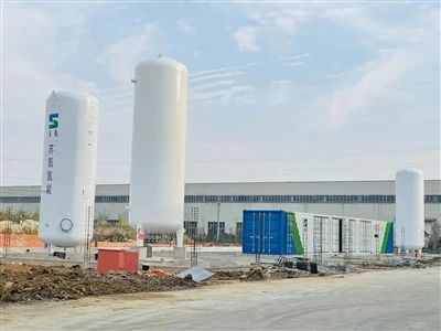 Containeriseret vedvarende brintproduktion
